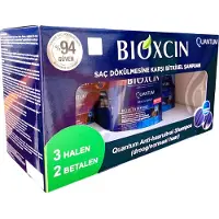 Bioxcin Quantum Shampoo voor Droog-Normaal Haar 3x 300 ml -Herbal - Bio - Herbal shampoo - - bioxsine - Anti-Haaruival