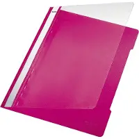 Leitz snelhechter 4191, A4, pvc, 25 stuks, fuchsia