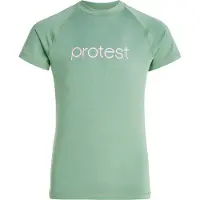 Protest UV T-shirt PRTSENNA JR groen UV shirt Meisjes Polyester Ronde hals - maat 104