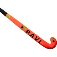 RAVI Hockeystick - Extreme low bow - 70% Carbon - Orange 36,5''