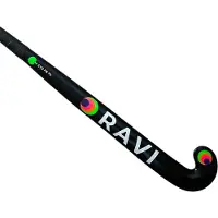 RAVI Hockeystick - Pro bow - 70% Carbon - Black 36,5''