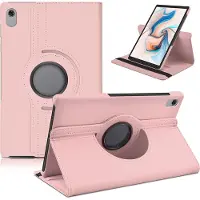 Ntech Nokia T20 hoes boek case - 360° draaibare Hoes Kunstleer Licht Rose - Nokia T20 Hoesje - Nokia T20 Case