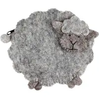 Sjaal met Verhaal Portemonnee vilt schaap 14x15cm