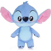 Disney - Stitch Super Soft Knuffel - 30 cm - Pluche - Lilo & Stitch knuffel - Speelgoed Pluche Chibi Knuffel - Angel Leroy Scrump