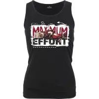 Deadpool Top - - Maximum Effort - S tot XXL - voor Vrouwen - zwart | Maat M