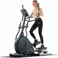 Hop-Sport HS-160CF Stage – Crosstrainer – 24 kg Vliegwiel – Magnetisch Weerstandssysteem – 12 Trainingsprogramma’s