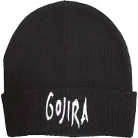 Ginza.se Gojira - Logo Beanie Muts - Zwart