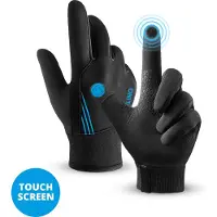 FlinQ Waterdichte Handschoenen Premium - Winddichte Fietshandschoenen voor in de Winter - Warme Handschoenen met Touchscreen Vingertoppen - Voor Dames en Heren - XL
