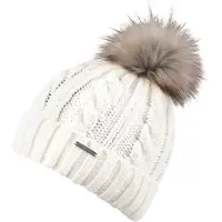 Chillouts Muts 'Joan' donkerbeige / wit