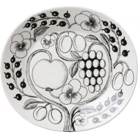 Arabia Paratiisi bord ovaal 25 cm Zwart