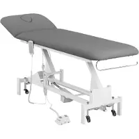 Physa Massagetafel - 1 motor - 200 kg - Grijs/Wit