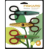 Fiskars Kidzors Kartelschaar 3-pack Moerasdieren