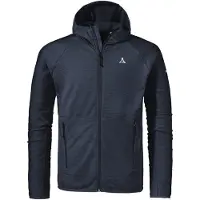 Schöffel Funktionele fleece-jas 'Cascata' ultramarine blauw / wit