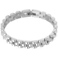 Yehwang armband - Classy link - Zilverkleurig - Stainless steel