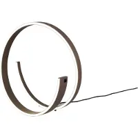Cinque tafellamp Cinardi Bruin