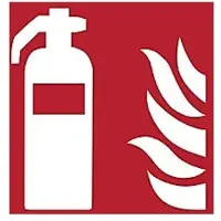 Tarifold Veiligheidsbord Brandblusser Klevend, schroeven PP (Polypropeen) 15 x 0,14 cm 3 Stuks