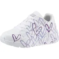 SKECHERS Sneakers 'Slipper Mädchen 314064L WLPR Kunststoff (Synthetik) in weiß' wit