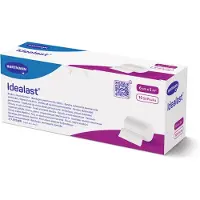 Idealast universele verbandrol 6 cm x 5 m wit 10 St Verband