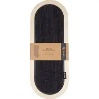 District 70 SPACE Sisal Krabplank voor aan de muur - Zwart - 74 x 28 cm
