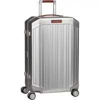Piquadro Alu 4-wielige trolley 69 cm zilverkleurig