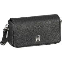 Tommy Hilfiger Schoudertas zwart / zilver