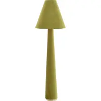 Light & Living Vloerlamp Devia Ø 50cm Velvet Groen