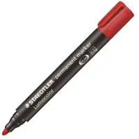 Staedtler Lumocolor permanent marker 352, 10 stuks, rood