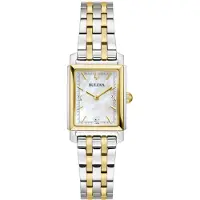 Bulova Sutton Dameshorloge 98P220 Bicolor