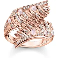 Thomas Sabo - TR2409-323-9-56 - Ring - Dames - 925er Zilver roségoud verguld - ringmaat 56