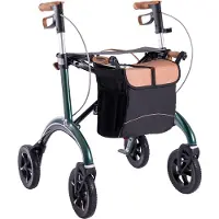 SALJOL Carbon Rollator CR62 - Groen M
