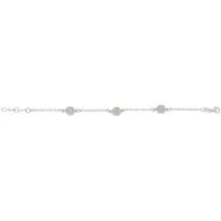 Glow Silver Lining 104.0216.19 Dames Armband - Sieraad - Schakelarmband - Zilver - 925 Zilver - 19 cm lang