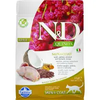 N&D Farmina Quinoa - Adult kat - Skin & coat kwartel - 300gr
