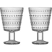 Iittala Gobletglas Kastehelmi Helder 260 ml (Set van 2)