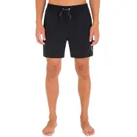 Hurley One And Only Solid Volley 17 Boardshort Black Size: XXL | Swimming Trunks Outlet | Heren | Zwart