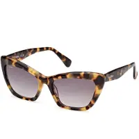Max Mara Cat Eye Womens Gekleurd Havana Rook Grijs Gradiënt MM0063 Logo14