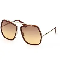 Max Mara Aviator Geometrische Zonnebril
