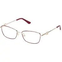 GUESS GU2975 Shiny bordeaux 53/15/140 WOMAN Brilmonturen