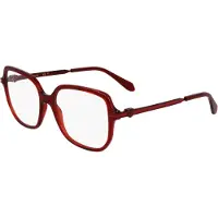 Ferragamo Bril - - SF3012 - Transparant roest - Geïnjecteerd acetaat - 53/16/140