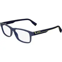 Lacoste L2707N 55/16/145 Matte blauwe Bio geïnjecteerde MAN L2707N