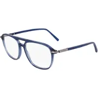 Ferragamo Bril - - SF3006 - Transparant blauw - Acetaat - 56-16-145