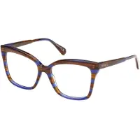 Max & Co Max &amp;co MO5130 53/16/145 Blauw/hoorn Voorzijde acetaat DAMES MO5130