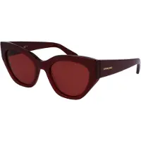 Salvatore Ferragamo Dames Cat Eye Zonnebril in Acetaat SF1107S