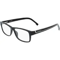 Lacoste L2707 51/15/140 Zwarte Geinjecteerde Bril MAN L2707