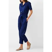French Connection Utility Pocket Jumpsuit Dk Navy Maat: 6 | Jumpsuits Outlet | Dames | Blauw