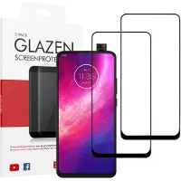 BMAX 2-pack Motorola One Hyper Glazen Screenprotector - Full Cover