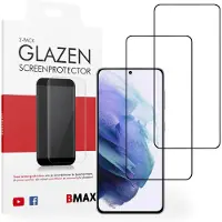 BMAX 2-pack Samsung Galaxy S21 Glazen Screenprotector - Full Cover