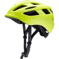 Agu Civick Fietshelm - Fluo Geel - L/XL - incl. Led licht