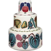 Iittala Taika Sato vaas Ø13x18 cm Wit-multi
