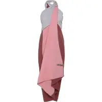 Knit Factory Fay Pareo/xl Sjaal - Stone Red/roze - 190x85 Cm