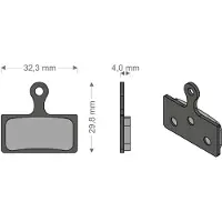 Brenta Ciclo Xtr/k-force/mcx1 Shimano/fsa/rever Gesinterde Remblokken